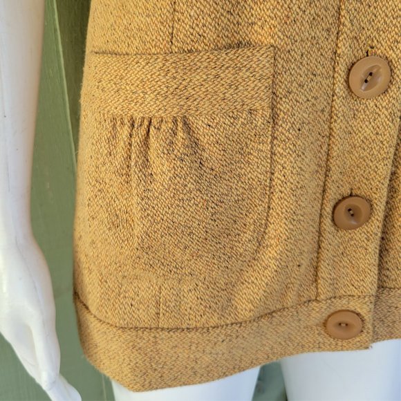 TABITHA Anthropologie Grandpa Cardi Tweed Jacket Blazer 4 - Picture 2 of 5